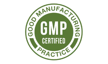 GMP certified production standards for consistent product safety